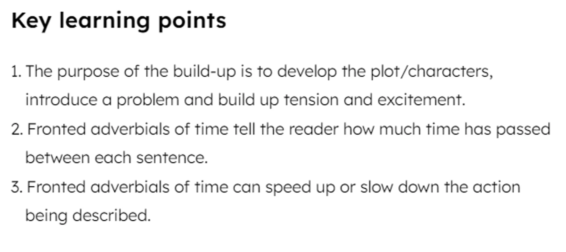 Lesson objective examples | Oak National Academy