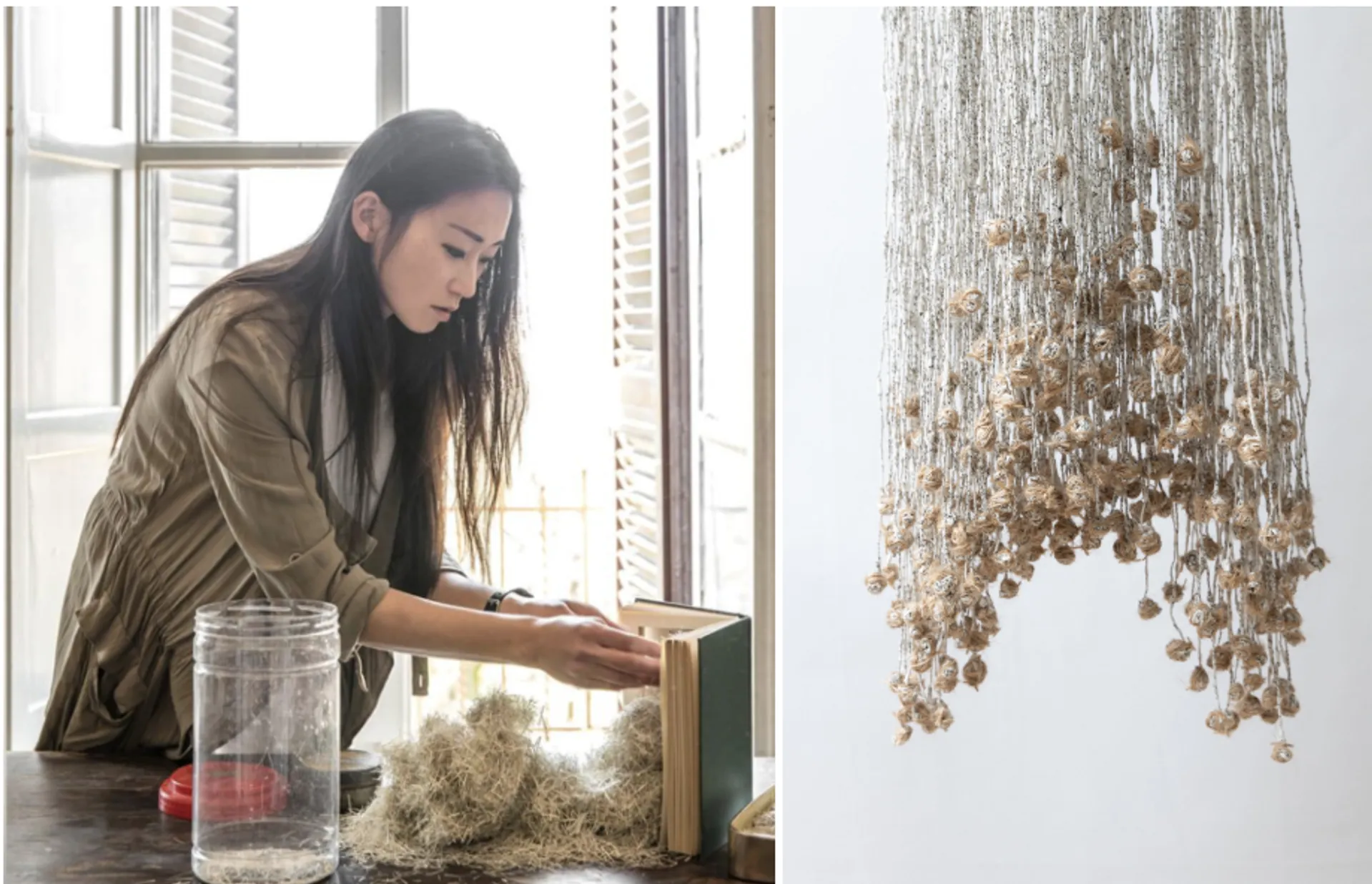 Artist Jukhee Kwon. Featured in year 2 unit: 'Art that travels: stories, land and journeys'