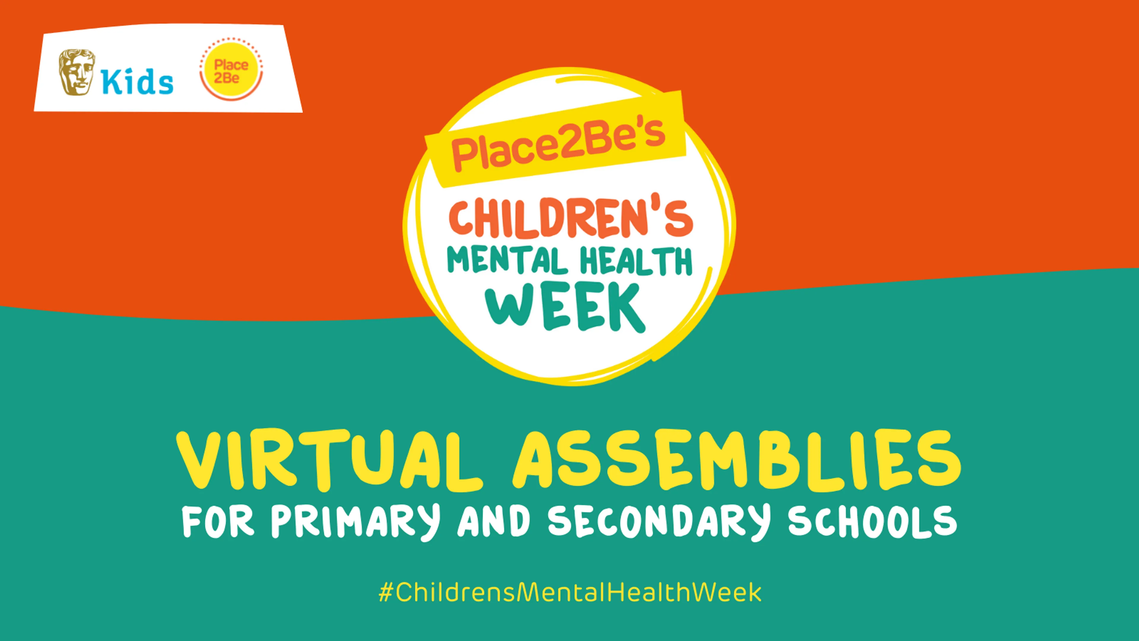 Children's mental health week 2022 virtual assemblies poster